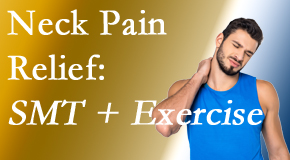 Medical Spine and Sports Injury and Rehab Centers offers a pain-relieving treatment plan for neck pain that includes exercise and spinal manipulation with Cox Technic.