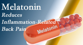 Medical Spine and Sports Injury and Rehab Centers shares new findings that melatonin interrupts the inflammatory process in disc degeneration that causes back pain.