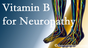 Medical Spine and Sports Injury and Rehab Centers appreciates the benefits of nutrition, especially vitamin B, for neuropathy pain along with spinal manipulation.