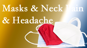 Medical Spine and Sports Injury and Rehab Centers presents research on how mask-wearing may trigger neck pain and headache which chiropractic can help alleviate. 