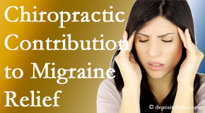 Medical Spine and Sports Injury and Rehab Centers use gentle chiropractic treatment to migraine sufferers with related musculoskeletal tension wanting relief.