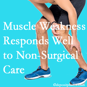  Baton Rouge chiropractic non-surgical care manytimes improves muscle weakness in back and leg pain patients.