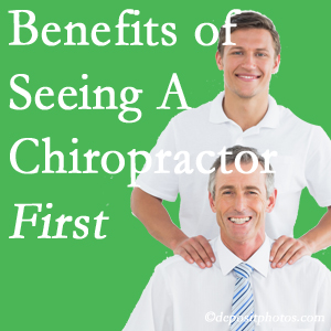 Getting Baton Rouge chiropractic care at Medical Spine and Sports Injury and Rehab Centers first may lessen the odds of back surgery need and depression.