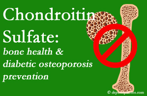 Medical Spine and Sports Injury and Rehab Centers shares new research on the benefit of chondroitin sulfate for the prevention of diabetic osteoporosis and support of bone health.