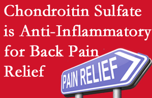 Baton Rouge chiropractic treatment plan at Medical Spine and Sports Injury and Rehab Centers may well include chondroitin sulfate!