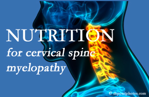 Medical Spine and Sports Injury and Rehab Centers presents the nutritional factors in cervical spine myelopathy in its development and management.