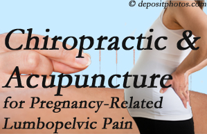 Baton Rouge chiropractic and acupuncture may help pregnancy-related back pain and lumbopelvic pain.