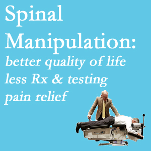 The Baton Rouge chiropractic care provides spinal manipulation which research is describing as beneficial for pain relief, improved quality of life, and reduced risk of prescription medication use and excess testing.