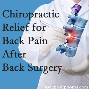Medical Spine and Sports Injury and Rehab Centers offers back pain relief to patients who have already undergone back surgery and still have pain.