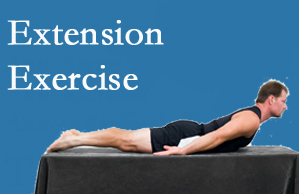 Medical Spine and Sports Injury and Rehab Centers recommends extensor strengthening exercises when back pain patients are ready for them.