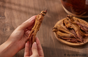Baton Rouge chiropractic nutrition tip: picture of red ginseng for anti-aging and anti-inflammatory pain