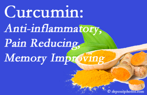 Baton Rouge chiropractic nutrition integration is important, especially when curcumin is shown to be an anti-inflammatory benefit.