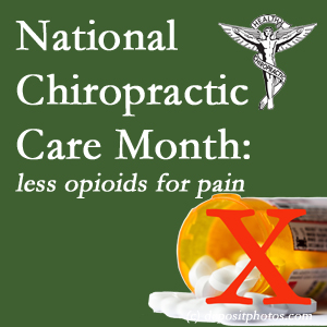 Baton Rouge chiropractic care is being celebrated in this National Chiropractic Health Month. Medical Spine and Sports Injury and Rehab Centers describes how its non-drug approach benefits spine pain, back pain, neck pain, and related pain management and even reduces use/need for opioids. 