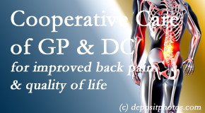 Medical Spine and Sports Injury and Rehab Centers coordinates care of chronic low back pain with any local healthcare providers to assist our patients!