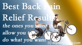 Spine & Sports Rehab Center strives to deliver the back pain relief and neck pain relief that spine pain sufferers want.