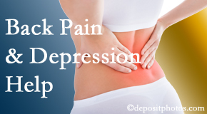 Baton Rouge depression that accompanies chronic back pain often resolves with our chiropractic treatment plan’s Cox® Technic Flexion Distraction and Decompression.