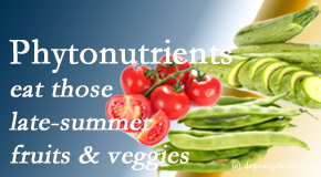 Spine & Sports Rehab Center shares research on the benefits of phytonutrient-filled fruits and vegetables. 