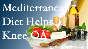 Spine & Sports Rehab Center shares recent research about how good a Mediterranean Diet is for knee osteoarthritis as well as quality of life improvement.