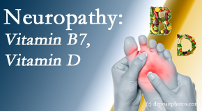 Medical Spine and Sports Injury and Rehab Centers shares new research on different nutritional approaches to dealing with neuropathic pain like vitamins B7 and D.