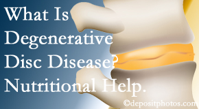 Medical Spine and Sports Injury and Rehab Centers treats degenerative disc disease with chiropractic treatment and nutritional interventions.