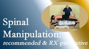 Spine & Sports Rehab Center provides recommended spinal manipulation which may help reduce the need for benzodiazepines.