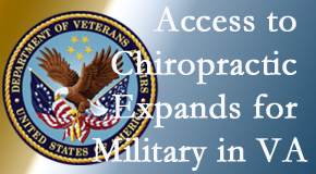 Baton Rouge chiropractic care helps relieve spine pain and back pain for many locals, and its availability for veterans and military personnel increases in the VA to help more. 