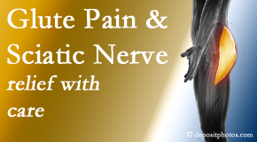 Medical Spine and Sports Injury and Rehab Centers understands the anatomy of pain in the gluteal (butt/hip) area and has relieving treatment.