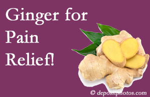 Baton Rouge chronic pain and osteoarthritis pain patients will want to investigate ginger for its many varied benefits not least of which is pain reduction. 