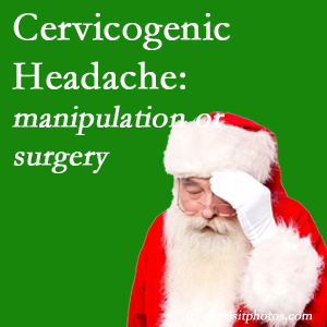 The Baton Rouge chiropractic manipulation and mobilization show benefit for relieving cervicogenic headache as an option to surgery for its relief.