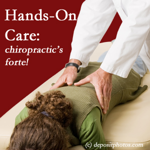 image of Baton Rouge chiropractic hands-on treatment