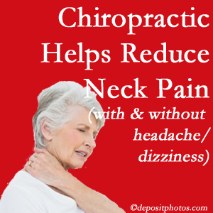 Baton Rouge  chiropractic treatment of neck pain even with headache and dizziness relieves pain at a reduced cost and increased effectiveness. 