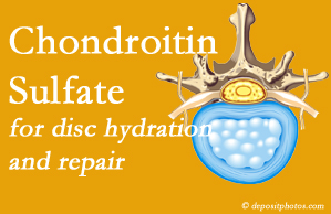 Baton Rouge disc degeneration benefits from chondroitin sulfate. 