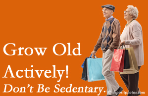 Medical Spine and Sports Injury and Rehab Centers shares research touting the benefits of exercising twice a day – 30 minutes each time – instead of once a day (60 minutes) for older adults. 