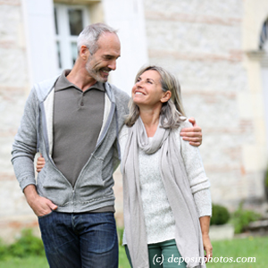 image of Baton Rouge happy couple with relief of failed back surgical syndrome back pain